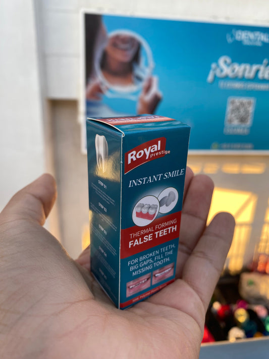 Crea tu Carilla entretenida vampiro dientes chuecos etc